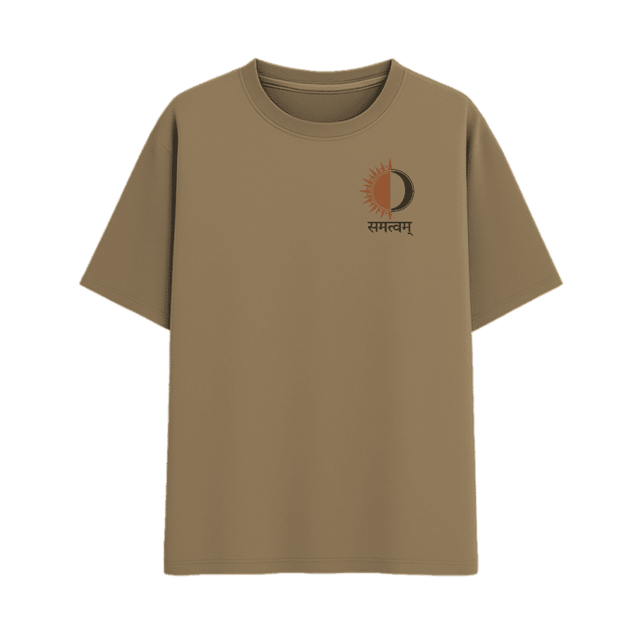 Beige (#DCCBAD) - front
