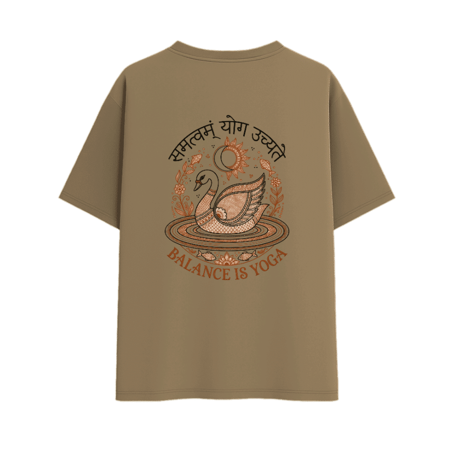Beige (#DCCBAD) - back