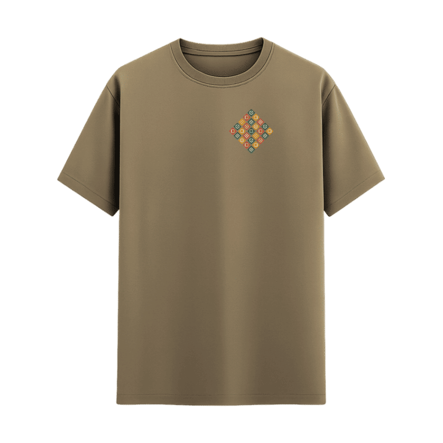 Beige (#DCCBAD) - front